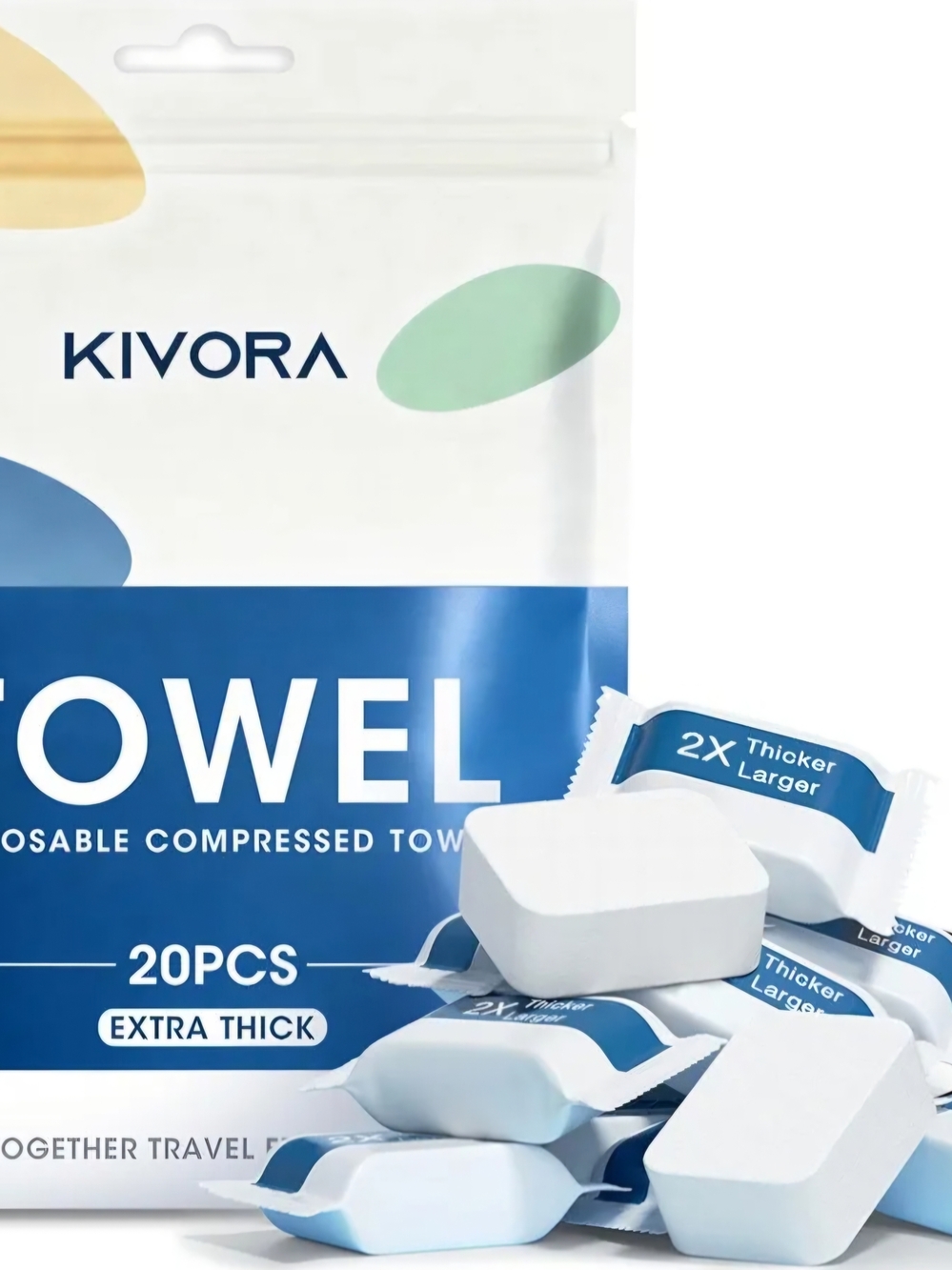 Extra Thick Compressed Towel Tablets – Disposable Face Towels & Washcloths
